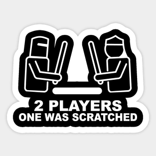 tis but a scratch game rules Sticker